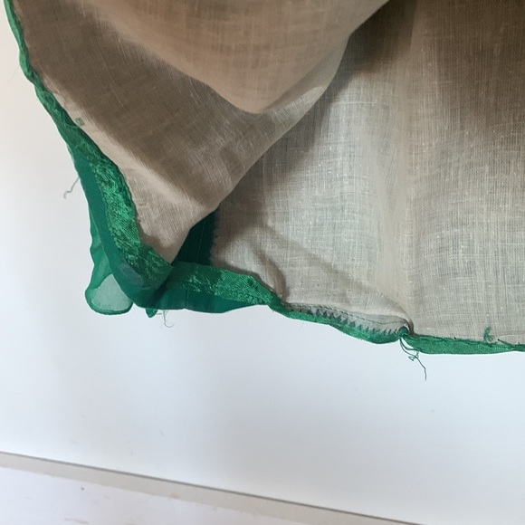 Vintage Green 60’s Formal Gown Prom Dress Elegant - Picture 12 of 13